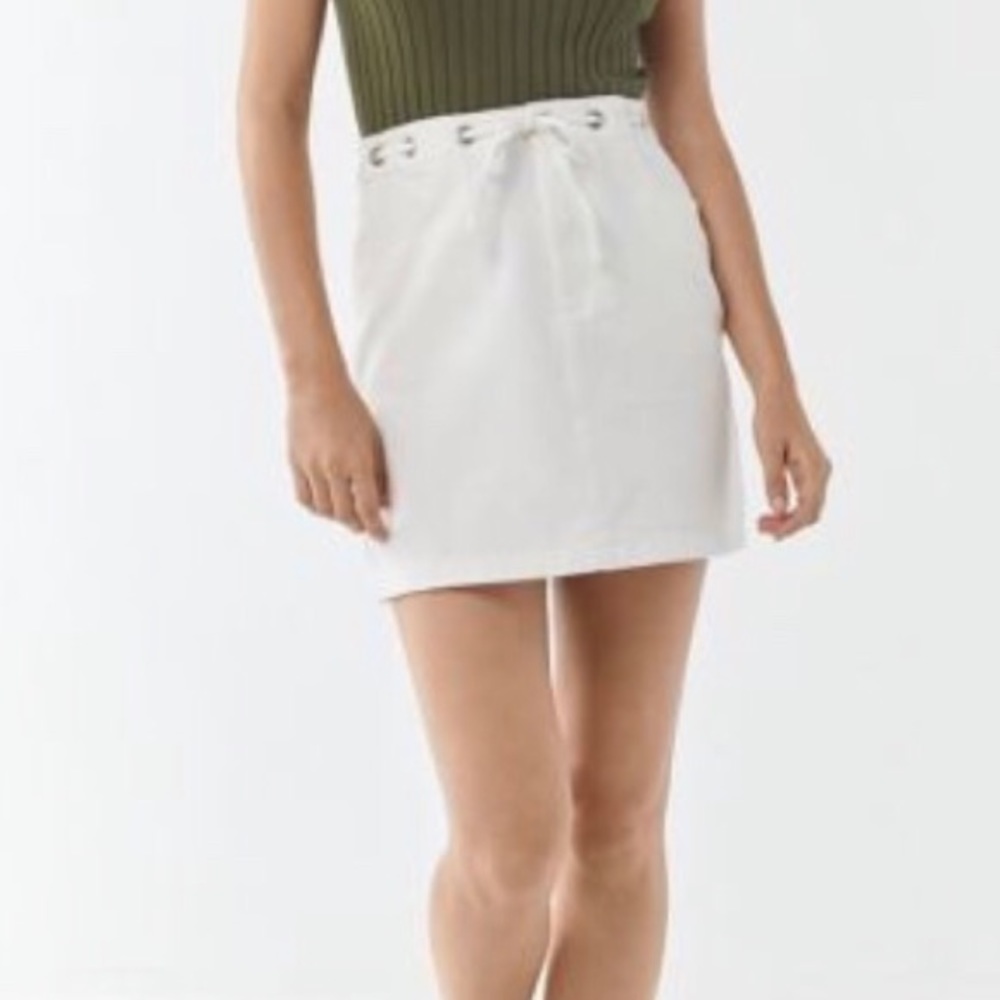 Urban outfitters white skirt